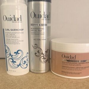 Curl Quencher Intense Cream and Revive & Shine Mist Set